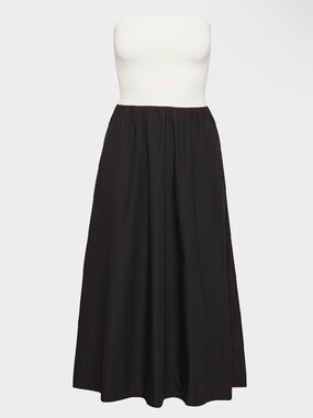 Aritzia fluid poplin dress